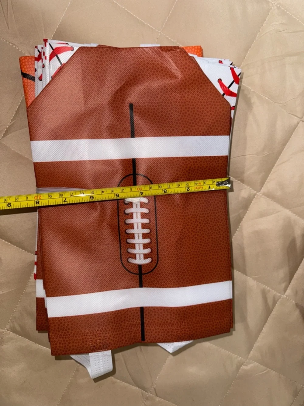 24 Pcs Sports Party Favor Bags Birthday Football Baseball Basketball Goodie Bags